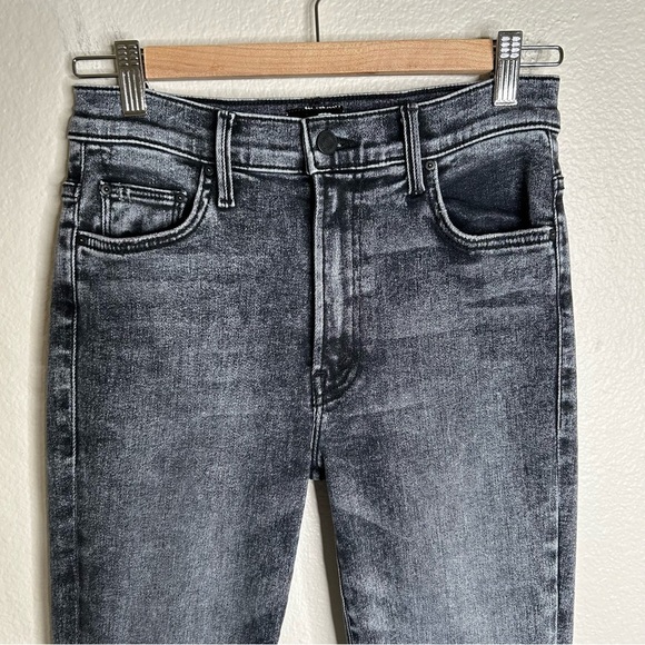 Mother The Insider Crop Step Fray jeans Train Stops 27 - Picture 3 of 15